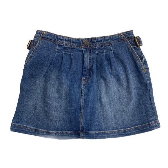 Burberry Children Size 10 Y Mini Denim Skirt